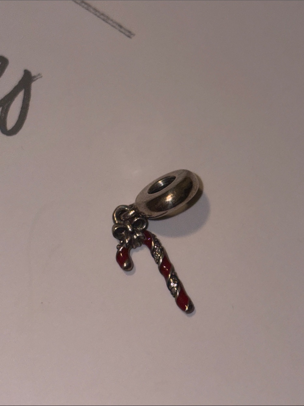 Pandora Candy Cane Charm